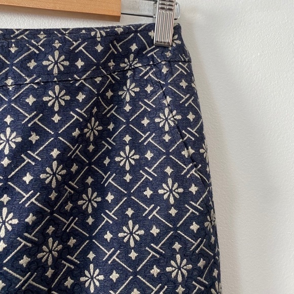 DKNY Pencil Patterned Slit Front Skirt - Picture 4 of 6